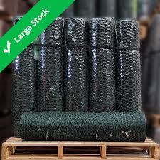 Green Pvc Coated Wire Netting Quick