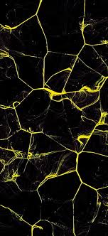 Black And Yellow Abstract Ed
