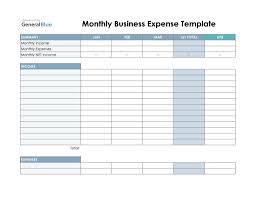 excel spreadsheet for business expenses