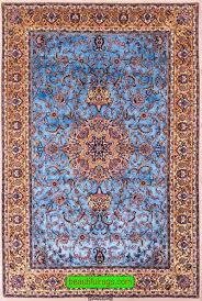 blue rugs esfahan carpets