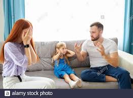 We have tips for what to do when your child or teen hits you, signs of. Mother Is Looking At Daughter She Is Upset Girl Has Closed Ears With Hands She Doesn T Want To Listen To Her Mom Stock Photo Alamy