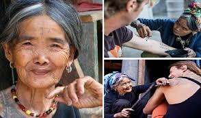 She has been tattooing for the past 80 years — including head hunters of the indigenous tribe, at the beginning of her long career. The Last And Oldest Mambabatok In The Philippines Apo Whang Od Celebrates Her 102nd Birthday Ptama Net
