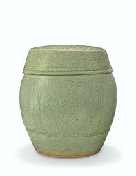 A Chinese Longquan Celadon Carved