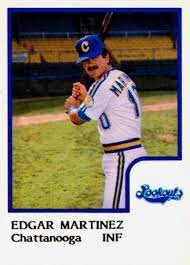 1989 topps signed rookie card german gonzalez minnesota twins venezuela # 746. Top Edgar Martinez Baseball Cards Rookies Inserts Prospects Ranked