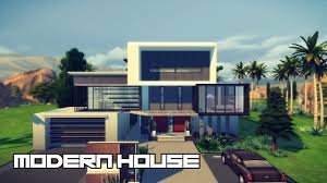 You can changing the design of the exterior walls is the same as for any other wall, and. Modern House Design The Sims 4 Modern Design