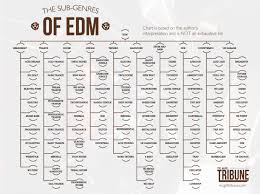I Made A Graph Of Edm Sub Genres For My School Newspaper