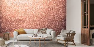 rose gold glitter glam wallpaper