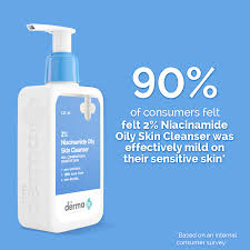 2 niacinamide oily skin cleanser for