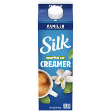 silk dairy free soy creamer vanilla