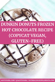 dunkin donuts frozen hot chocolate
