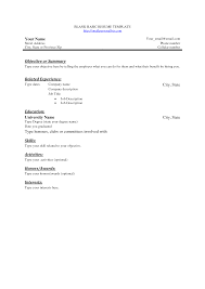 These resumes are available in the most popular formats, such as psd, ai, and indd. Free Basic Blank Resume Template Free Basic Sample Resume Basic Resume Simple Resume Examples Basic Resume Examples