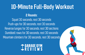 9 simple fast 10 minute workouts
