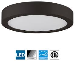 sunlite led 7 inch round ceiling light