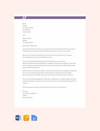 termination letter 77 exles word