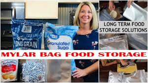 Be ready with survival food storage and avoid prepper mistakes. Mylar Bag Food Storage Long Term Food Storage Storing Dry Goods Prepping Pandemic Prep Youtube