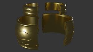 3D file Demon Slayer- Tengen Uzui - Headband - Bracelet - Armband - Ring  💍・3D printer design to download・Cults