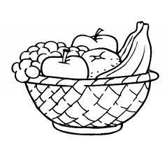 Раскраски Корзинка с фруктами (38 шт.) - скачать или распечатать бесплатно  11927