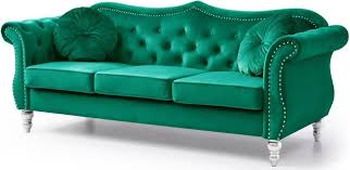Glory Furniture Hollywood Green Sofa