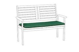 106cm Bench Cushion 2 Seater Outdoor