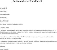 how to write an affidavit of residence