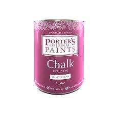 Porter S Paints Chalk Emulsion Standard 1l