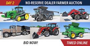 No Reserve Dealer Farmer Auction