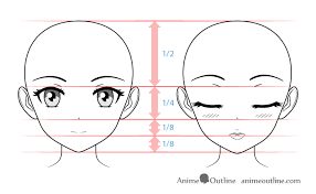 how to draw anime kissing lips face