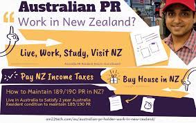 can australian pr holders work in new