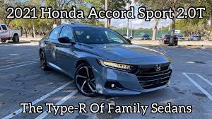 2021 honda accord sport 2 0t is the