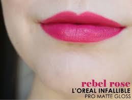 l oreal infallible pro matte gloss