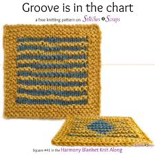 Free Pattern Groove Is In The Chart Harmony Blanket