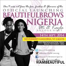 beautiful brows nigeria launches makeup