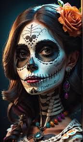 mexican day of the dead mask
