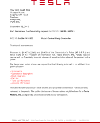 1031503 Central Body Controller Cover Letter Confidentiality