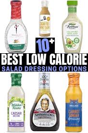 low calorie salad dressing options