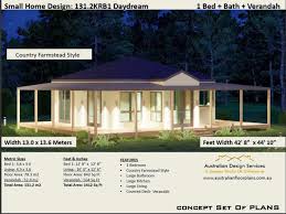 Small Country Bedroom House Plan 131 2krb1