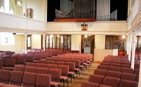 using chairs for church seating