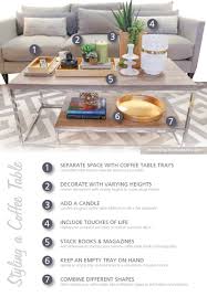 7 coffee table styling tips for a chic