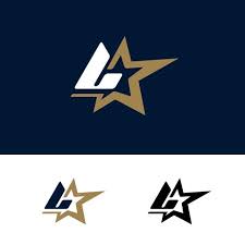 Letter L Logo Template With Star Design Element Vector Illustration