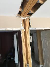 Bearing Wall Removal Dropped Steel