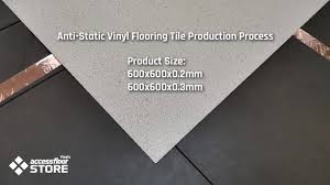 how esd vinyl floor tile is made anti