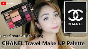 how to chanel travel palette make up