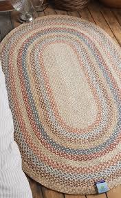 american braided style oval rugs soft