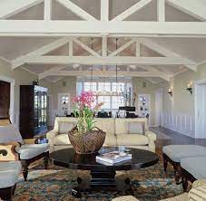 living rooms with beams that will inspire