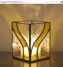 Candle Holder Stained Glass G1275