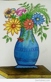 beautiful flower vase by malli desi