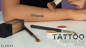how to cover and conceal tattoos