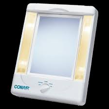 conair tm8lx3n 2 sided makeup mirror