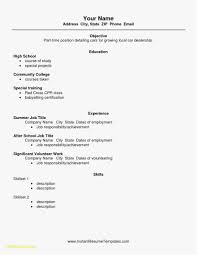 Free Resume Templates For High School Students Thatretailchick Me