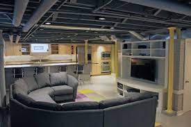 Low Ceiling Basement Finishing Ideas